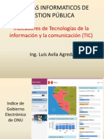 SIGP - Indicadores de TICs