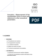 ISO 3382 Resumen