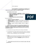 Gestion de Recursos Humanos