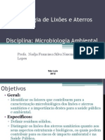 Microbiologia de Lixões e Aterros