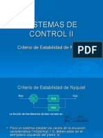 Criterio de Estabilildad Nyquist