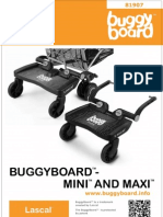 Lascal BuggyBoard Mini and Maxi Owner Manual 2013 (Korean) PDF