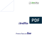 Primeros Pasos con Base de Datos en LibreOffice