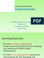 Measuring Instruments: Teaching & Learning Aids