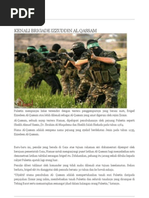 Kenali Brigade Izzuddin Al Qassam Pdf