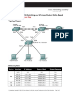 ESwitching Student Lab Skills Based Assessment Answer Key