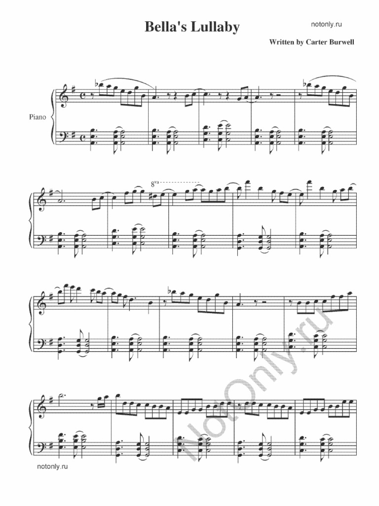 bellas lullaby | pdf
