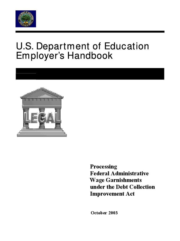 worksheet Wage Garnishment Worksheet description tags employers handbook garnishment withholding tax