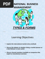 Unit 1 3 Types and Forms of International Business