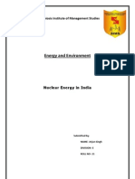 Energy and Environment: Symbiosis Institute of Management Studies