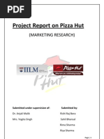 Project Report On Pizza Hut