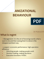 Organizational Behaviour