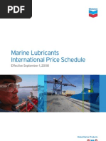 Download GMP03 Chevron Marine Lubricants International Price Schedule Sep 1 2008 by Dimitris Paliktoglou SN133579577 doc pdf