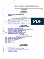 The Workers' Welfare Fund Ordinance, 1971: Preliminary