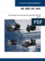 NB, Nbe, NK, Nke: Single-Stage End-Suction Pumps According To EN 733 60 HZ