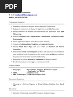 Sample Resume