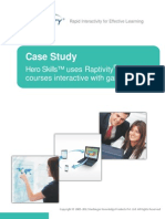 Case Study - Hero Skills™ Uses Raptivity To Make Courses Interactive With Game