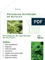 Potassium Nutrition of Alfalfa