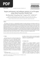 Download Engine performance and pollutant emission of an SI engine  using ethanolgasoline blended fuels by ISLAM I Fekry  SN13359865 doc pdf