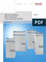 Rexroth Indradrive Drive Controllers Power Sections Hcs04: Instruction Manual