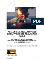 Pollution - Regulatory and Liability Regimes Around The World