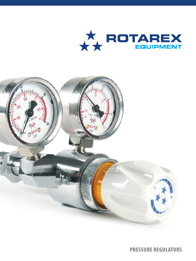 Reguladores de Pressao Para Gases Especiais Rotarex | Valve | Gases ...