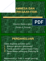 Anamnesa & Pemeriksaan Fisik