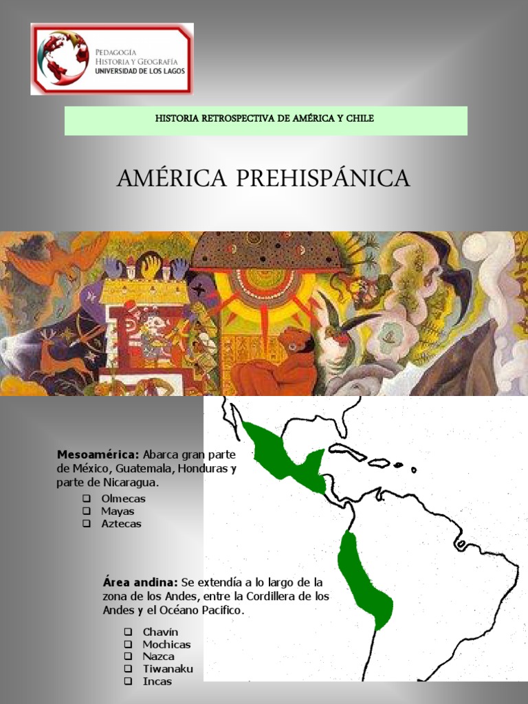 América Prehispánica Pdf Mesoamérica Imperio Inca