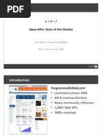 Download Open APIs State of the Market by Best Tech Videos SN13361024 doc pdf