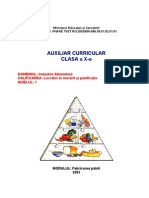 Auxiliar Curricular - Milcu V - Fabricarea Painii Cls X