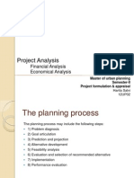 Project Analysis - Financial & Economical