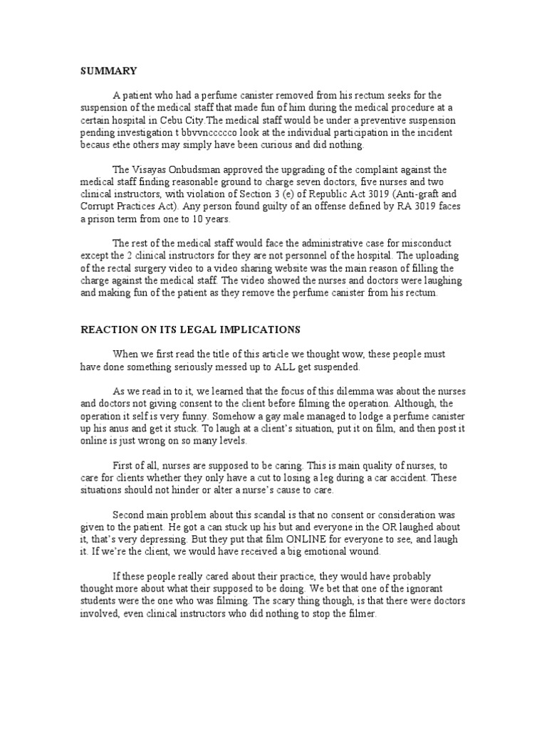 Nursing negligence picture