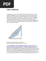 Lorenz Curves and The Gini Coefficient | PDF | Gini Coefficient ...