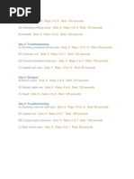 Smith Machine Full Body Workout Plan | PDF