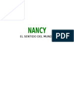 Nancy Jean Luc El Sentido Del Mundo