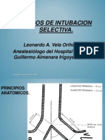 Metodos Intubacion Selectiva Nacional Guillermo Almenara