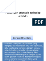 Pandangan orientalis terhadap al-hadis.pptx