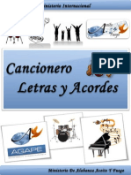 86415406 Cancionero Letras y Acordes Iglesia Agape