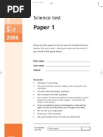 Download KS3 Science Tier 5-7 2006 Paper 1 by Hasan Atestemur SN13365146 doc pdf
