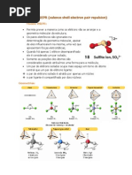 Resumo. Modelo Vsepr