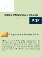 Solutions to Ethics in IT