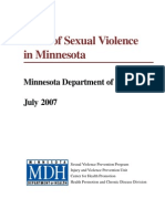 Minnesota On Cost of Child Abuse and Neglect Data