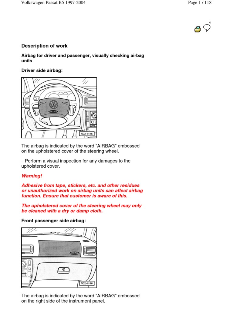 Volkswagen Passat B5 1997-2004 Mantenimiento | Tire | Belt (Mechanical).  Hyundai i30 Workshop Manual ...
