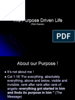 1Life Purpose32937019 Purpose Driven Life Ppt Copy