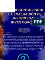 La_evaluacion de La Investigacion