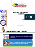 Curso Auditor Interno de Calidad