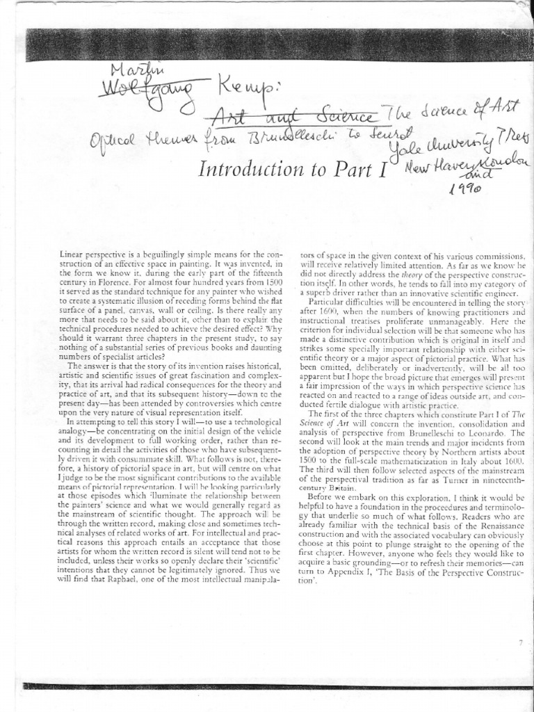 M. Kemp - The Science of Art. Optical Themes From