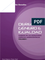 Derecho Genero e Igualdad VOL1