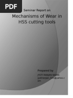 Download Mechanisms of Wear in HSS Cutting Tools by jyoti ranjan nayak SN13369124 doc pdf