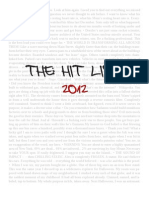 The Hit List 2012